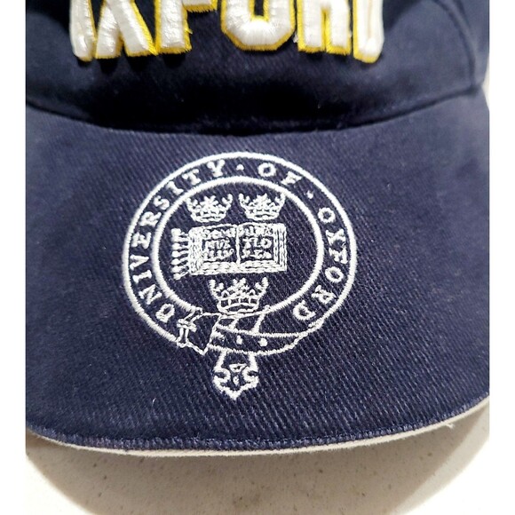VTG 2005 Oxford University Official Product Authentic London Adjustable Hat Cap - Picture 4 of 6